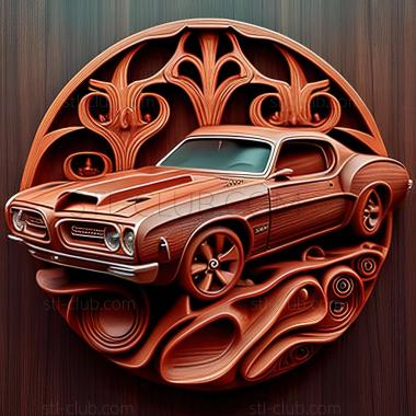 3D модель Pontiac GTO (STL)